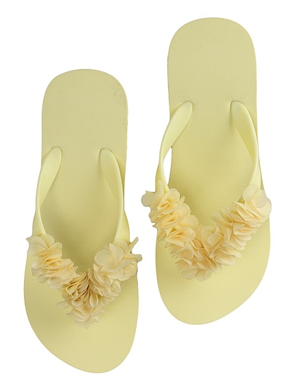 RUNWAY channel【Solo&Double】フラワーウエッジビーサン