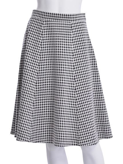 MERCURYDUO【DUO】 ギンガムチェックサーキュラーSK