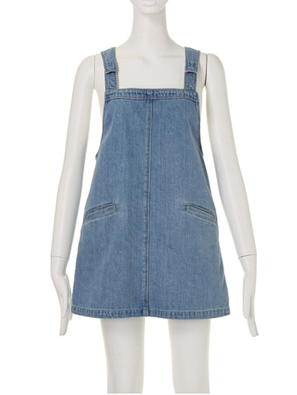 【BIJ】 ジャンスカワンピース(デニム)