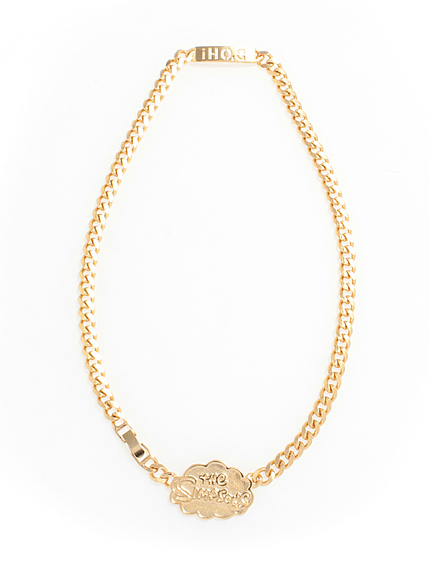 RUNWAY channel【ROZY】ロゴプレートネックレス GD