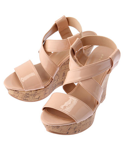 MERCURYDUO【DUO】 コルクウェッジサンダル