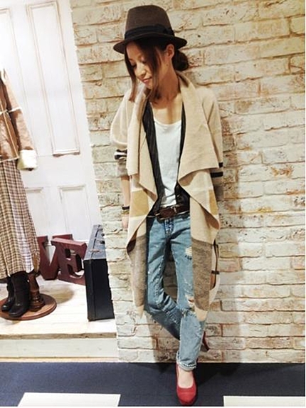 Ungridネイティブニットコート