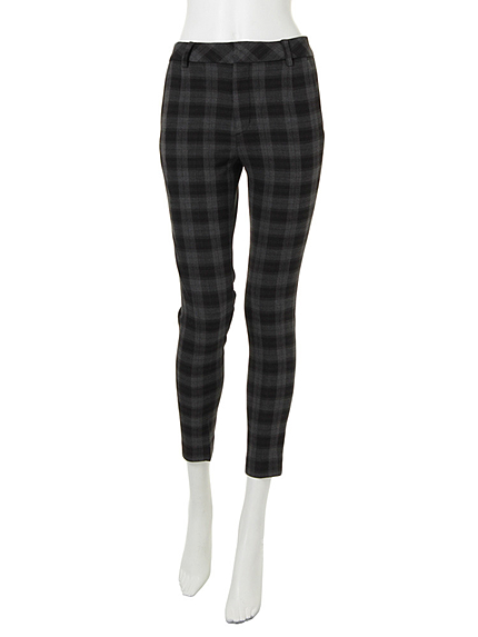 LAGUNAMOON【CHIC】タータンチェック スキニーパンツ