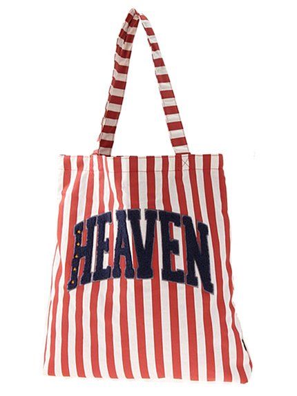 jouetie【CASUAL】ストライプエコBAG