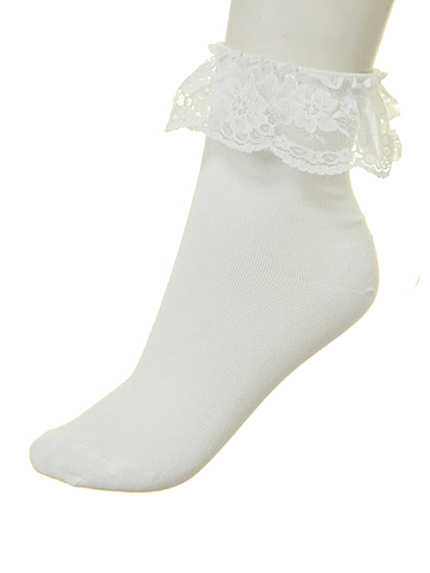 jouetie【CASUAL】レースフリルソックス