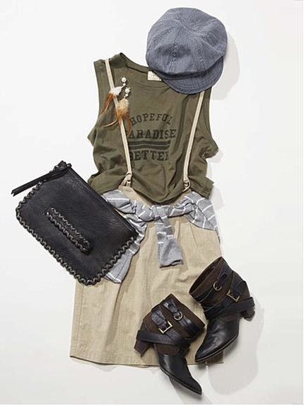 UngridサスペンダータイトSK