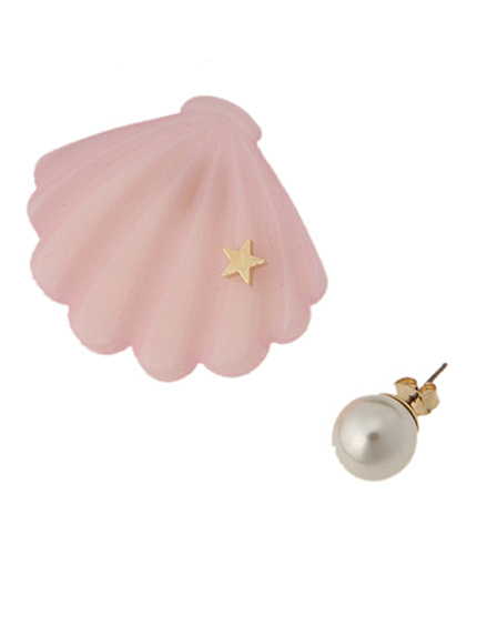 jouetieアクリルシェルピアス
