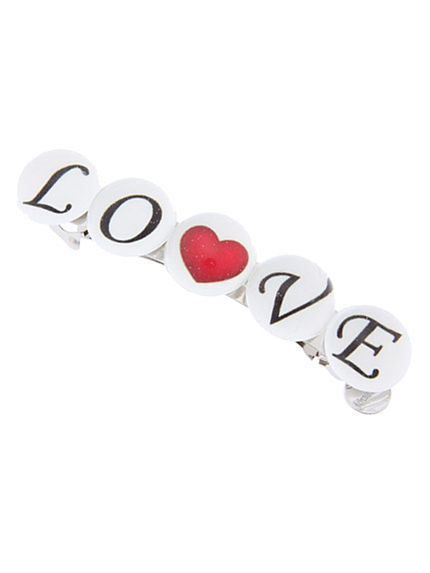 【GIRLY】LOVE ボールバレッタ大