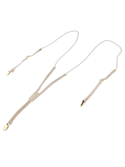 【GIRLY】パールサスペンダー