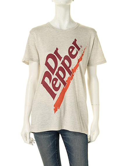 UngridドクターペッパープリントTee