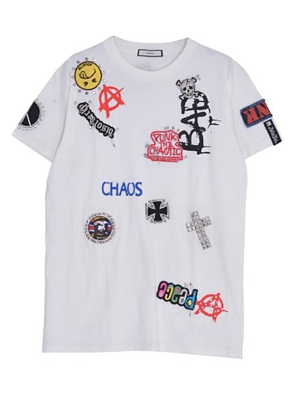 jouetie【ROCK】ワッペンロックT