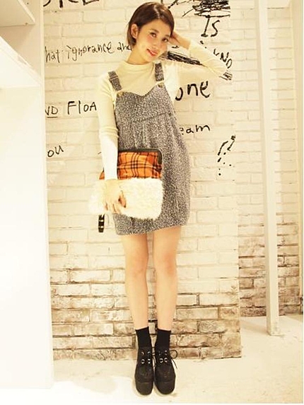 jouetie★POPツイードジャンスカ