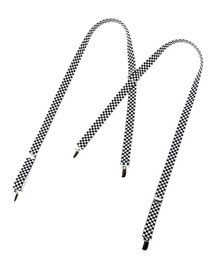 jouetie★市松柄サスペンダー