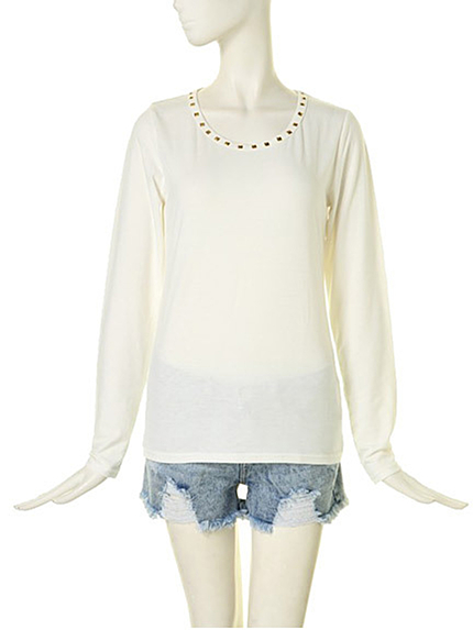 jouetie★衿スタッズロンT