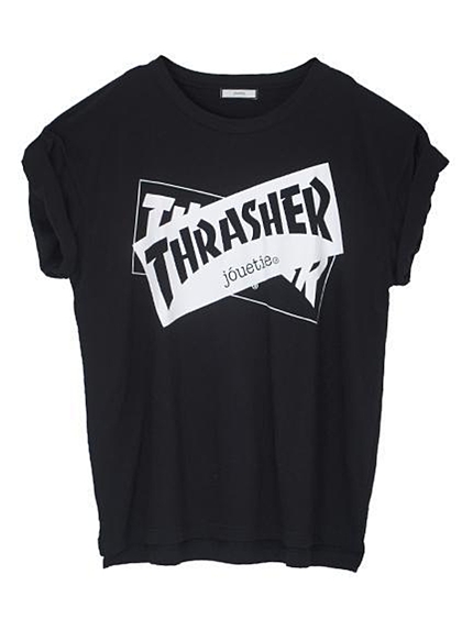 jouetie★THRASHERコラボBOXロゴT