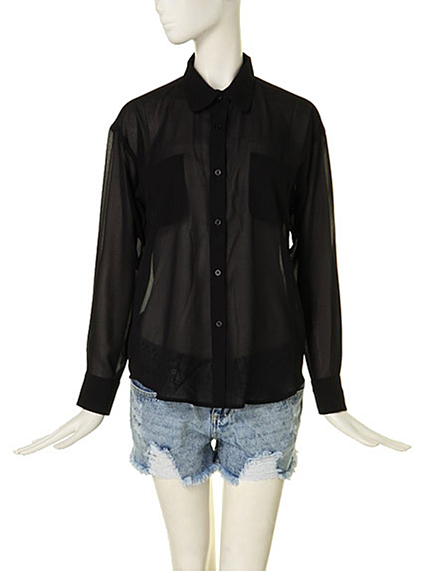 jouetie★シフォンシャツ