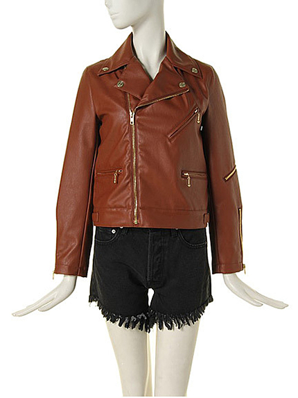 jouetie★合皮ライダース