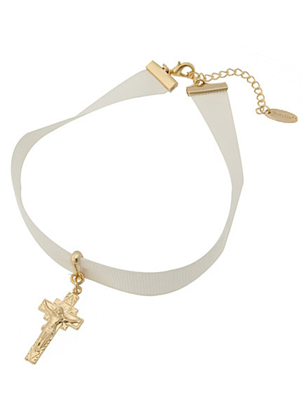 jouetie【ROCK】 ジーザスクロステープチョーカー