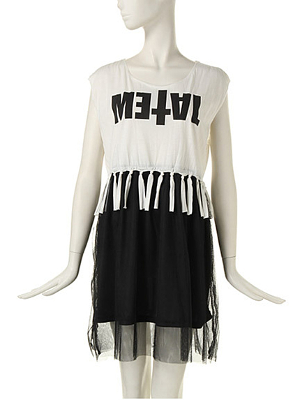 jouetie【ROCK】 METALリメイクロックOP