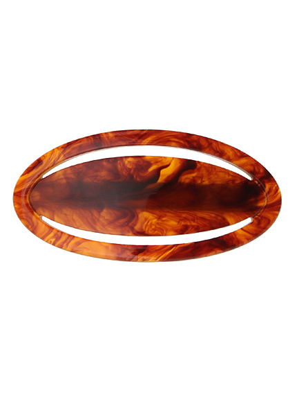 【goods】べっ甲柄バレッタ