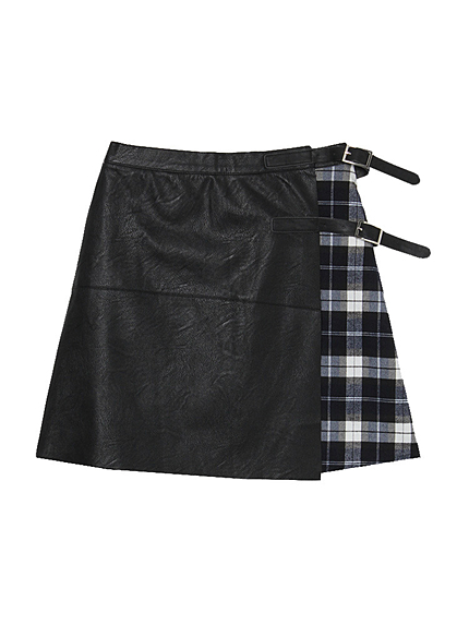 DESIGNERSＥＶＩＬ　ＴＷＩＮチェック柄スカート