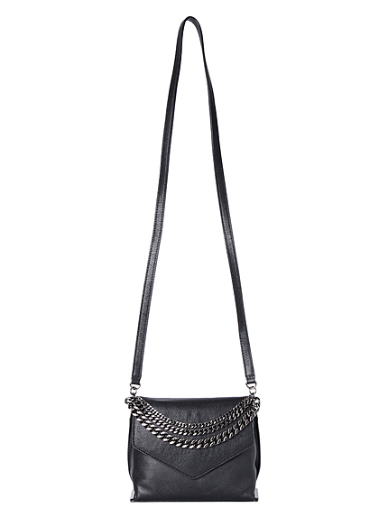 DESIGNERSMILLYsheep leather w/chain bag