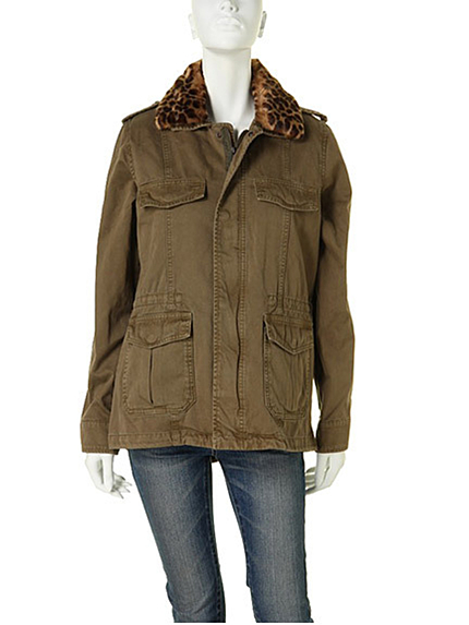 Ungridファー衿ミリタリーコート