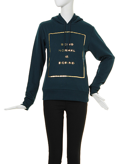 MURUA【CASUAL】ゴールドロゴパーカー