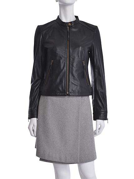 EATME《ViVi 12月号 玉城ティナさん着用》ラムレザーシングルライダース