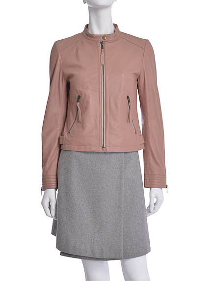 EATME《ViVi 12月号 玉城ティナさん着用》ラムレザーシングルライダース