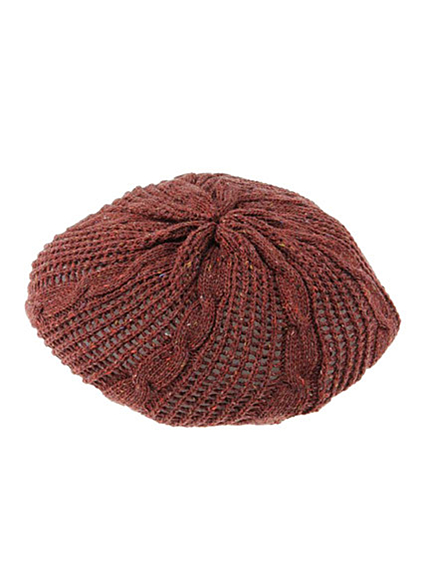 Ungridケーブルニットベレー帽
