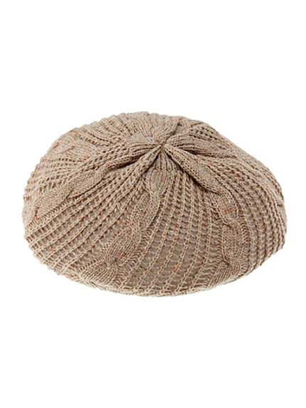 Ungridケーブルニットベレー帽