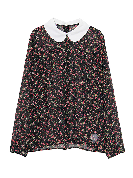 crowd floret LADY シャツ