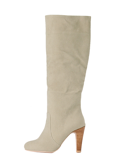 【GDS】 スウェードロングブーツ