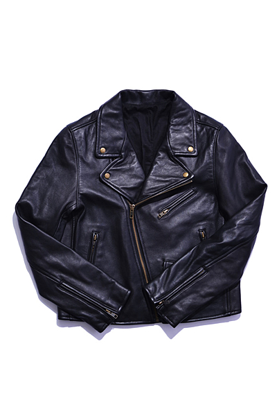 choosy chu【U】ラムレザーライダーズジャケット