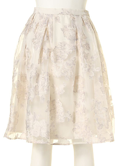 MERCURYDUO【DUO】 オーガンジーフラワータックSK Ⅱ