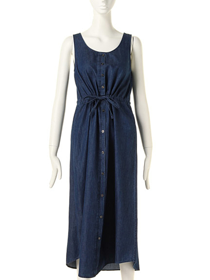 MERCURYDUO【DUO】 ダンガリーロングOP