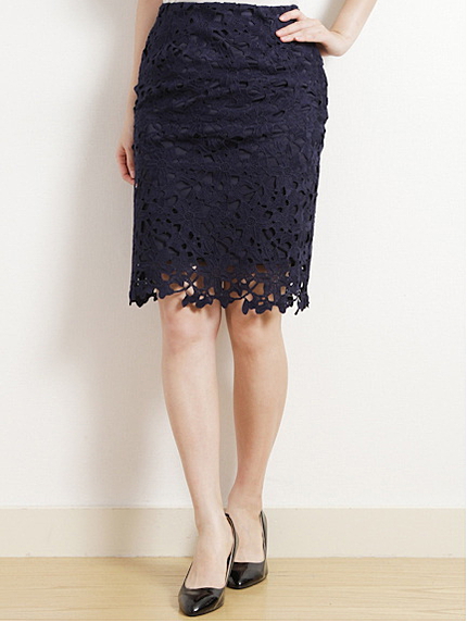 ・レースタイトスカート