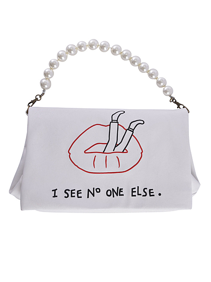 merry jenny【goods】Lip2wayパールクラッチBAG