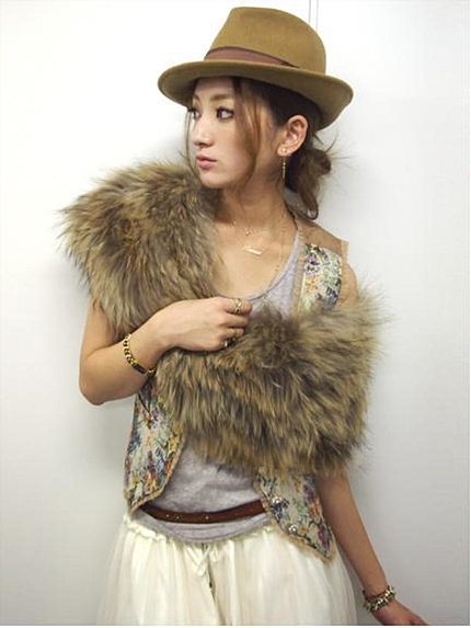 Ungridファーケープ