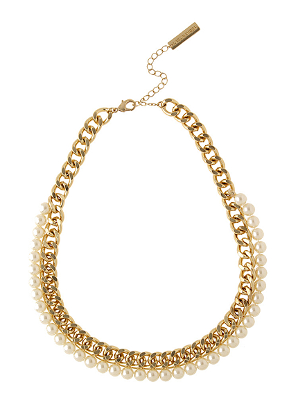 LAGUNAMOONパールチェーンネックレス