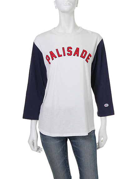 Ungrid《sweet/andGIRL 10月号掲載》【Men’s Like】Champion PALISADE L/S Tee