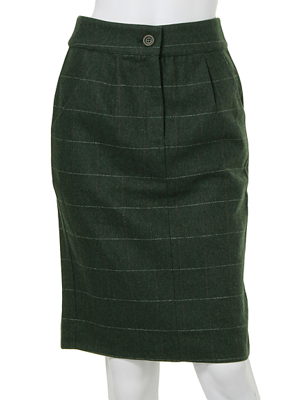 Ungrid《sweet10月号 紗栄子ｻﾝ着用》 【Lady Like】チェックタイトSK