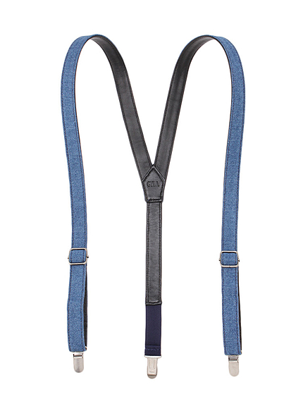 GYDAデニムサスペンダー