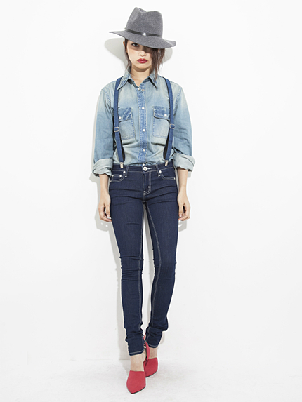 GYDAデニムサスペンダー