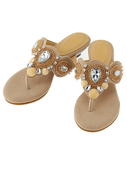 RUNWAY channel【sugar sugar】エスニックトングサンダル