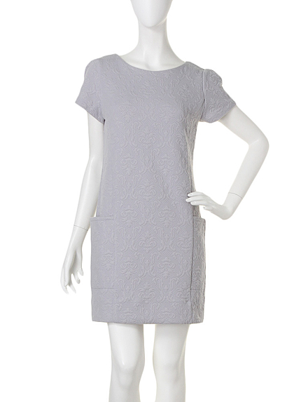 【W】キルティングコクーンワンピース