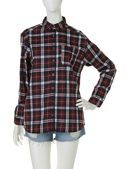 【R】BIGチェックシャツ