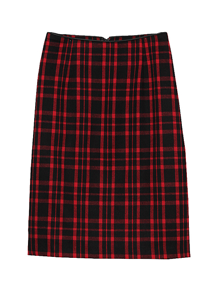 FLOVE【FLOVE】チェック台形スカート