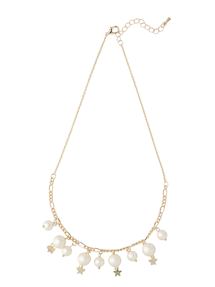 merry jenny【goods】パールスターネックレス